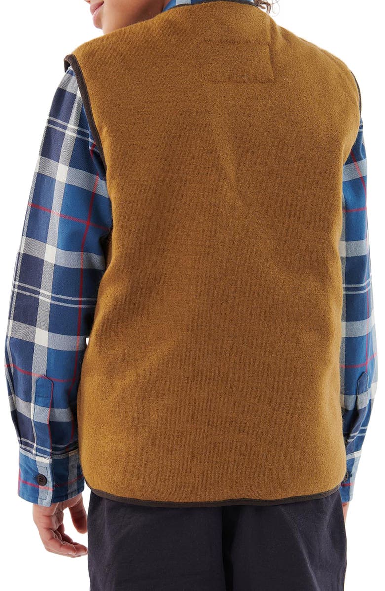 Barbour Kids' Beaufort Faux Fur Lined Liner Vest, Alternate, color, Beaufort Fur Liner