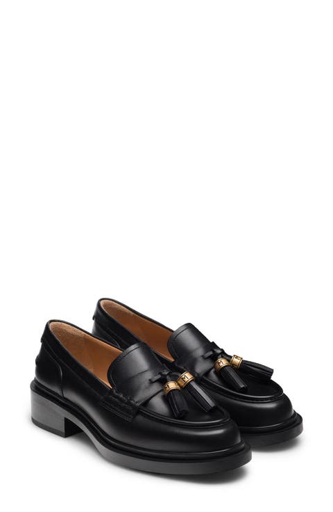 Millie Tassel Leather Loafer
