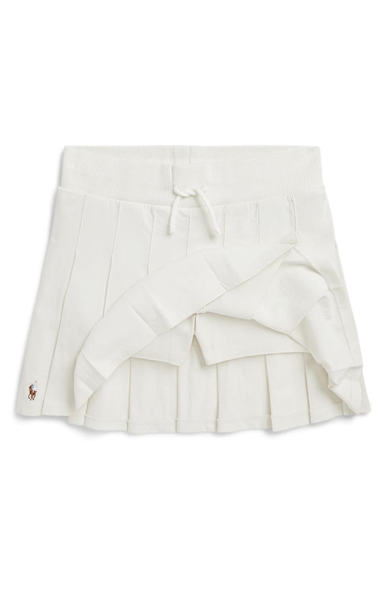 Polo Ralph Lauren Kids' Pleated Cotton Skort, Alternate, color,