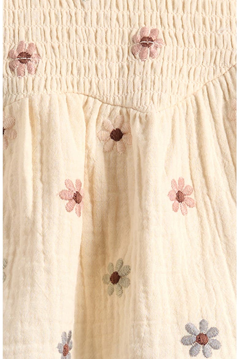 Sophia Floral Embroidered Top & Bloomers Set, Alternate, color, FLOWERS