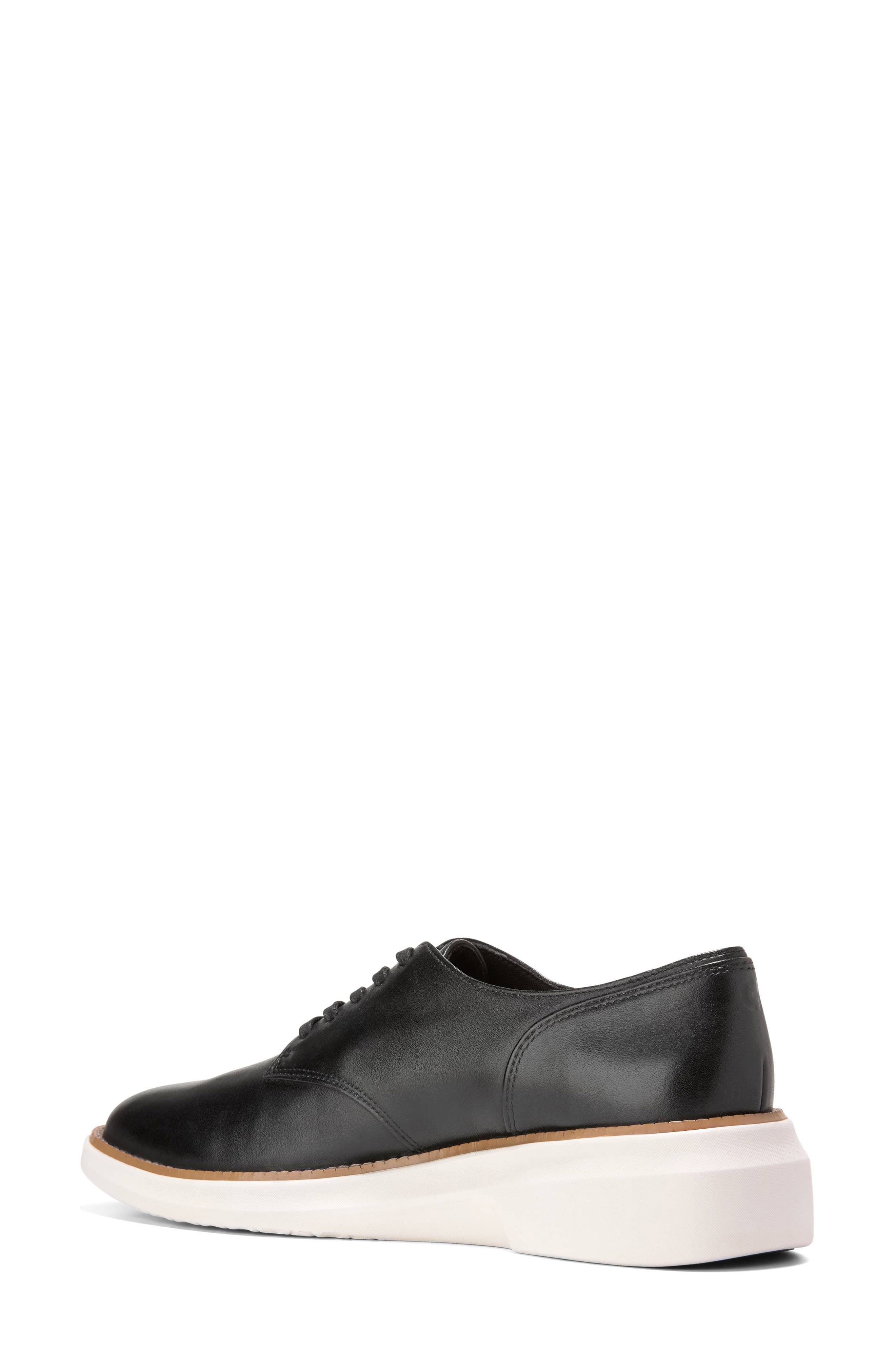 Cole Haan Grand Shadowlite Derby, Alternate, color, Black Leather