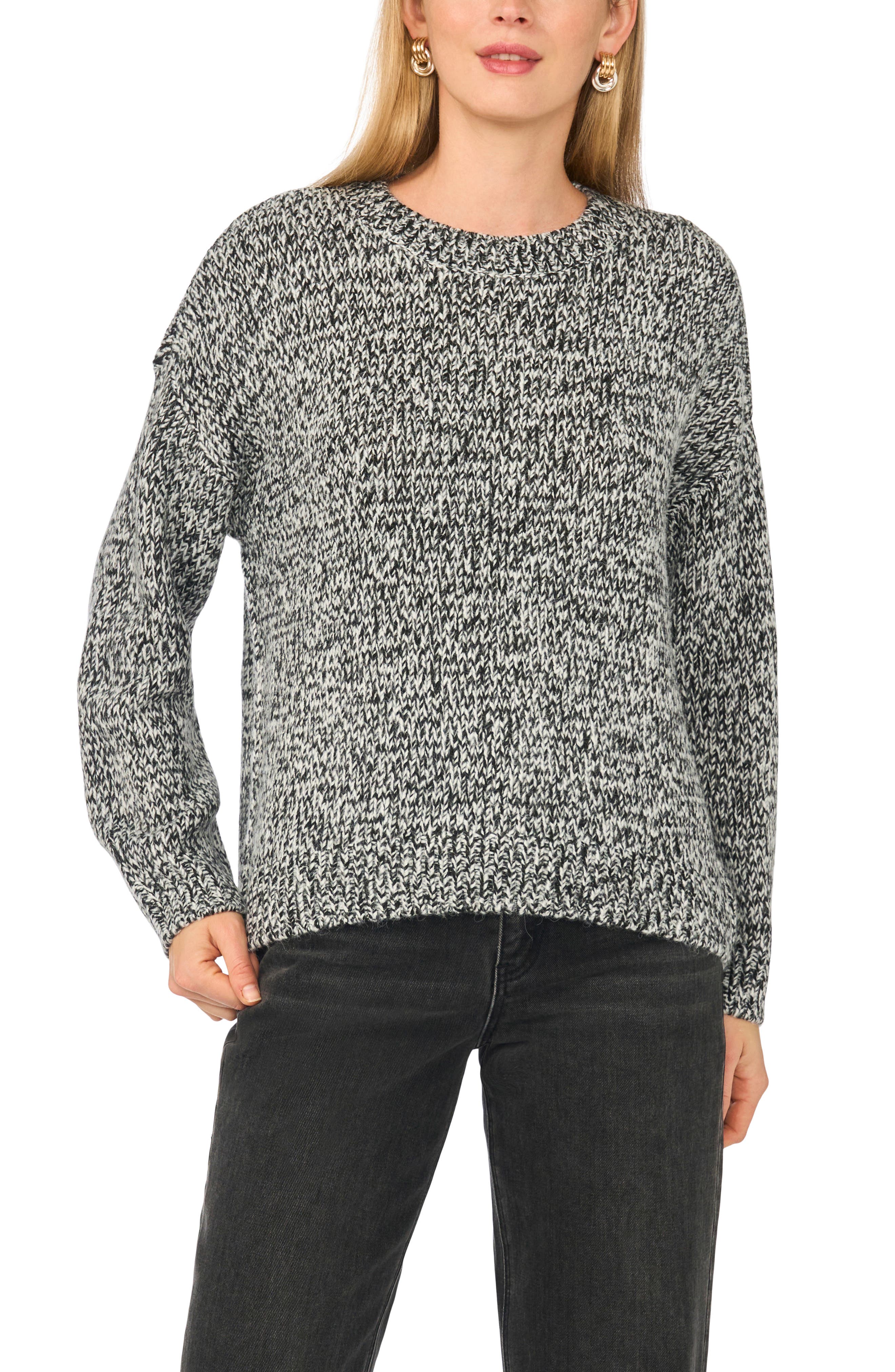 Marled Crewneck Sweater