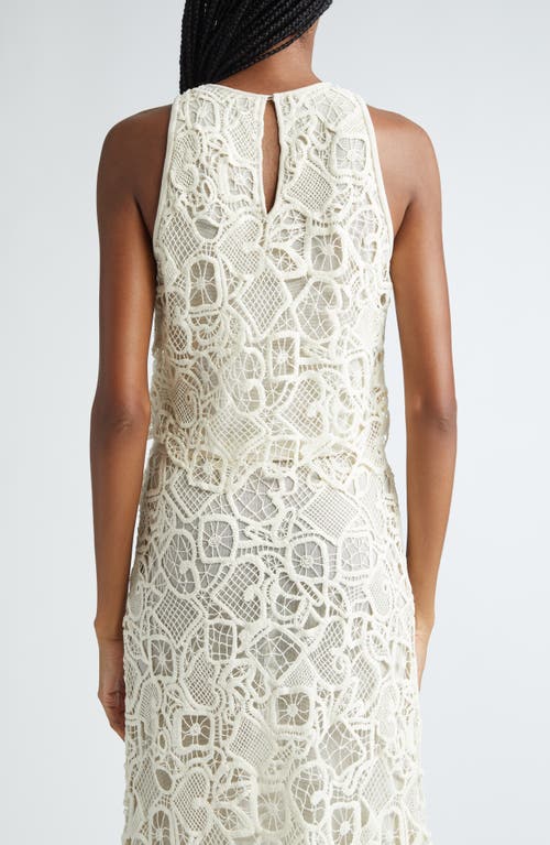 A.l.c Shay Lace Midi Skirt In Warm White In Warm White