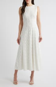 Hill House Home Leanne Paneled Lace Maxi Dress