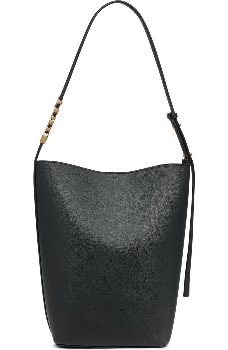 DKNY Avril Bucket Bag, Alternate, color, Black/Gold