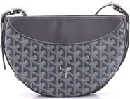 Pre-Owned Goyard Hirondelle Shoulder Bag Coated Canvas and Leather