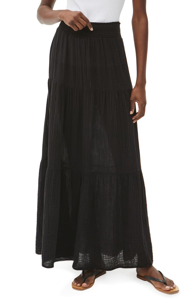 Michael Stars Sandy Convertible Cotton Skirt, Main, color,