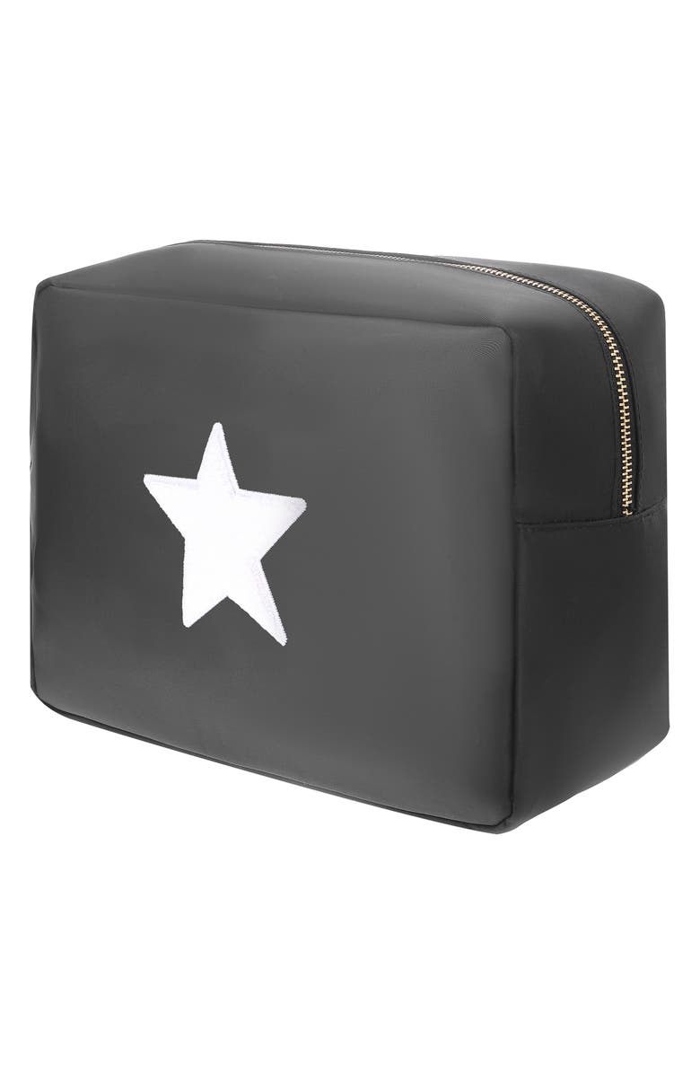 Bloc Bags Extra Large Star Cosmetic Bag, Alternate, color, Black