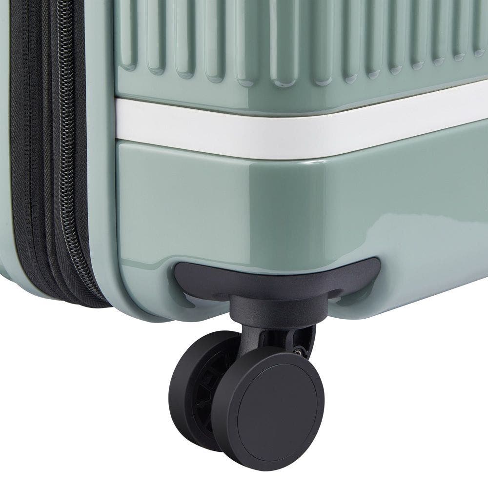 Florence by Mills 2 Piece Set - Spin Me Away Expandable 20" Carry-On Spinner & Sweet Escape Duffel, Alternate, color, Sage Green