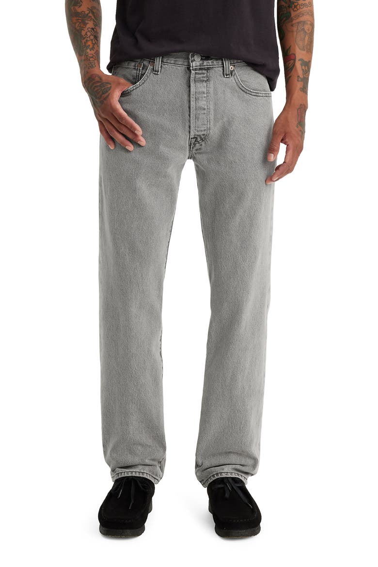 501® Original Straight Leg Jeans, Main, color, SWEATER WEATHER