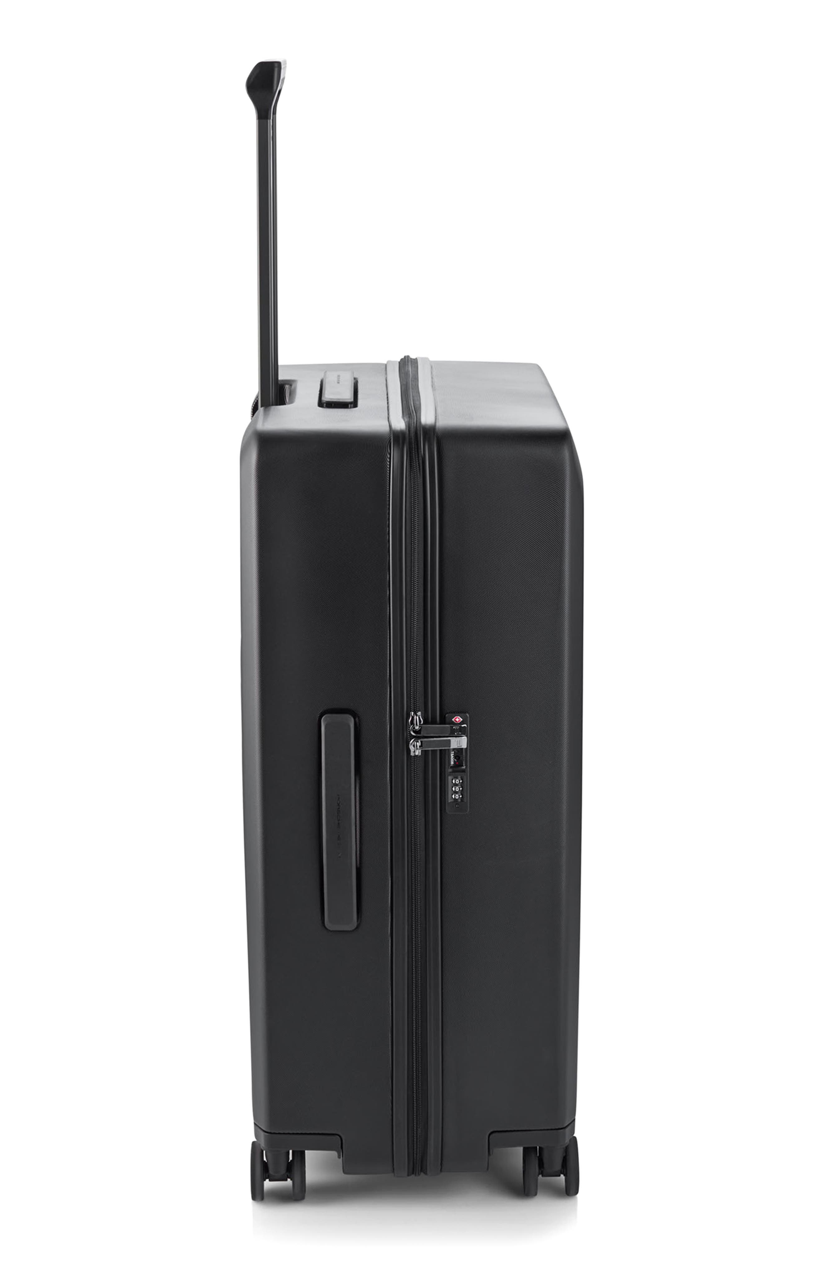 Porsche Design Voyager 30-Inch Hardside Spinner Suitcase, Alternate, color, Black Matte