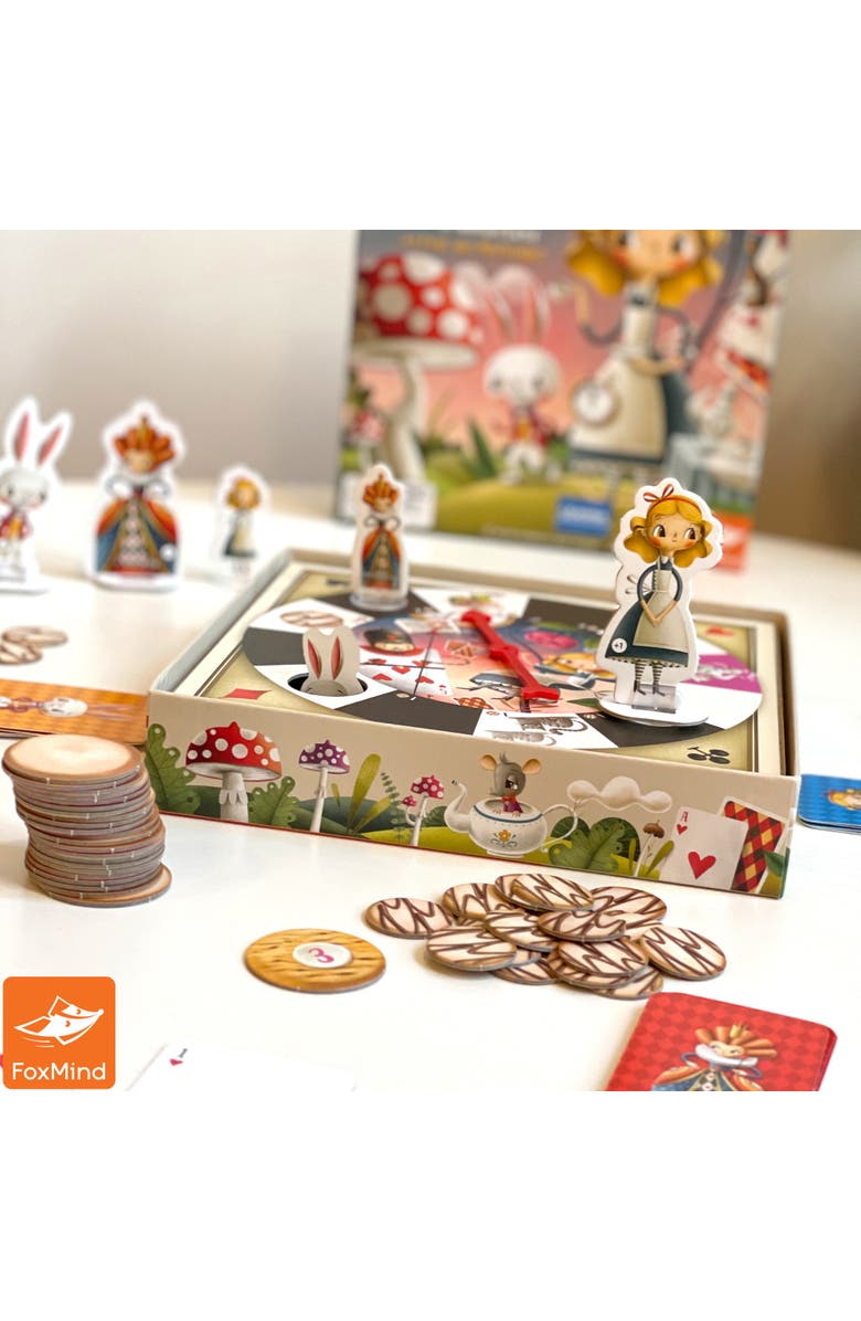 FoxMind Alice's Adventures In Wonderland Board Game, Alternate, color, 