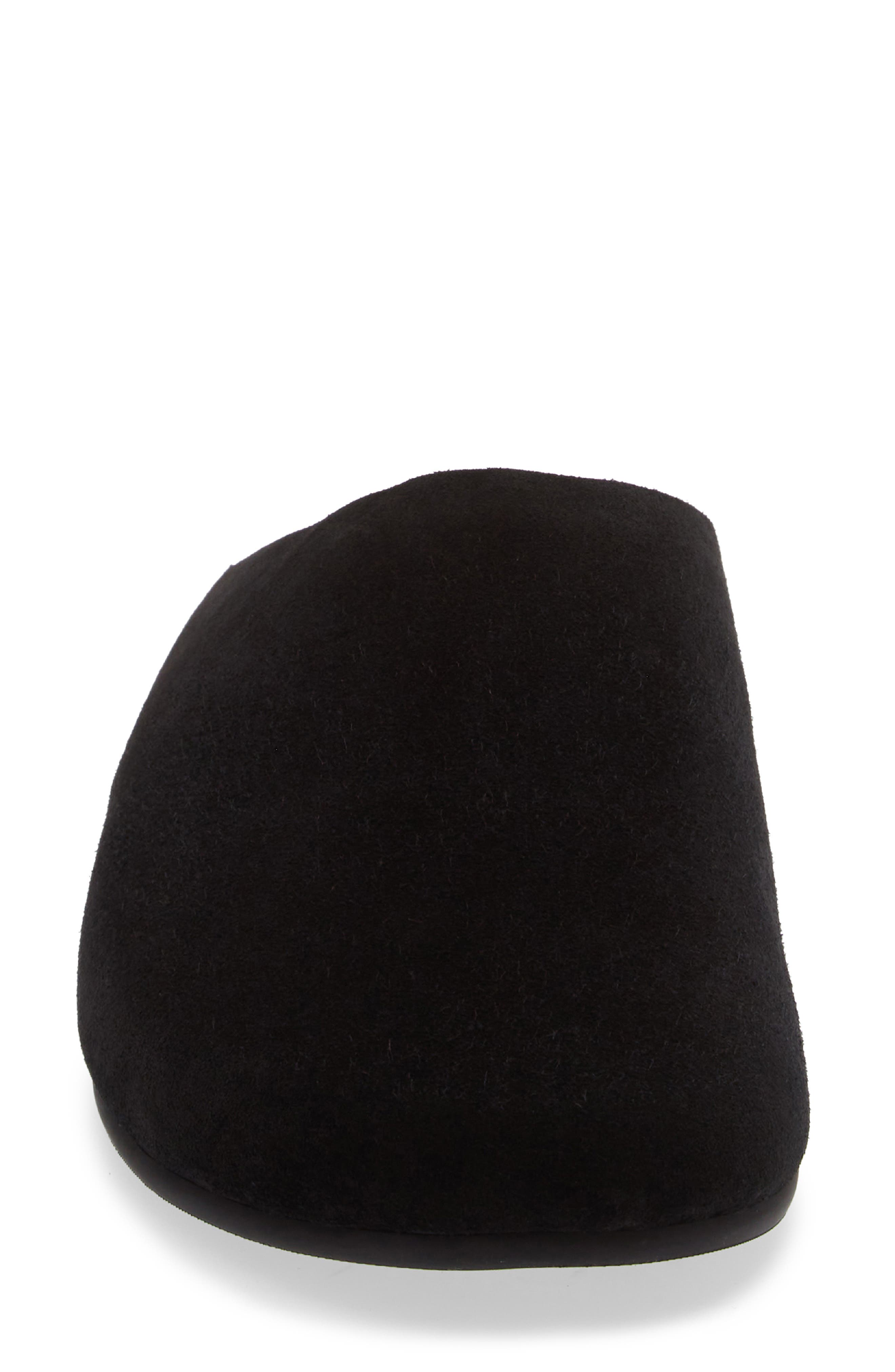 Content Suede Clog, Alternate, color, BLACK SUEDE