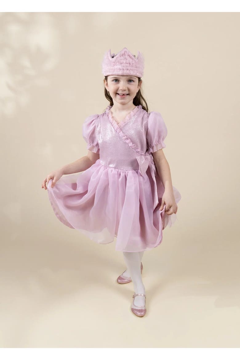 Dream Princess Dress with Crown Play Costume, Main, color, Multicolor