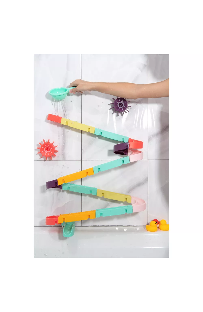 Sperric Interactive Bathtub Slide Educational Bath Toy Set, Alternate, color, 