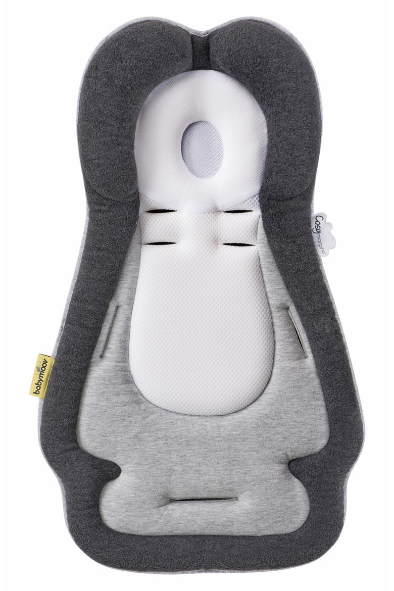Cosymorpho Head & Body Support Pillow, Main, color, SMOKEY