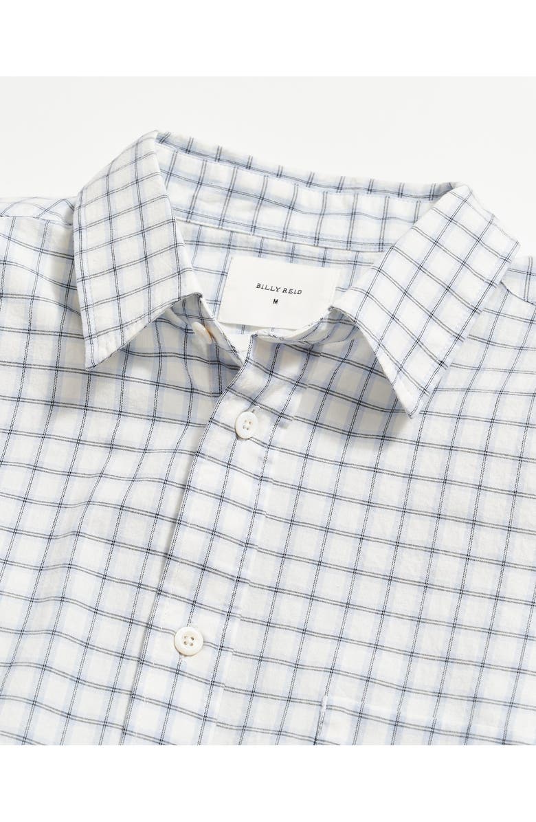 Billy Reid Cypress Grid Plaid Button-Up Oxford Shirt, Alternate, color, 