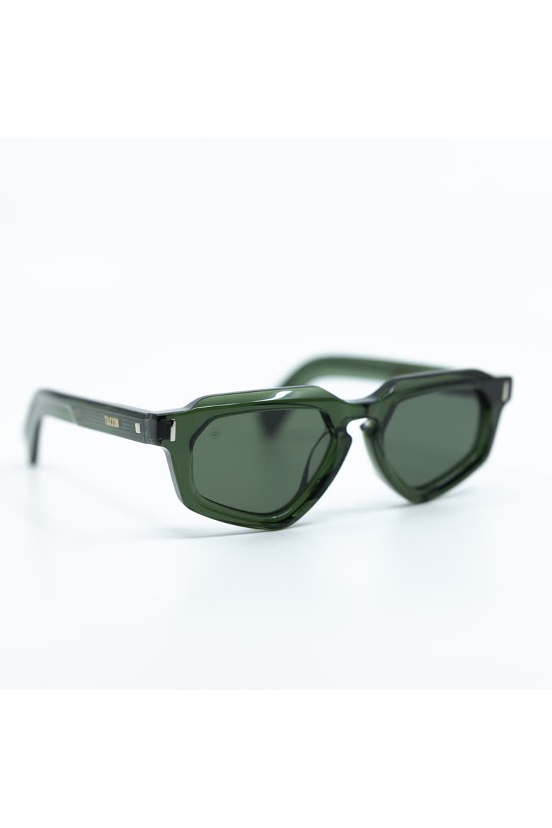 Avitio Olive Sunglasses, Alternate, color, Green