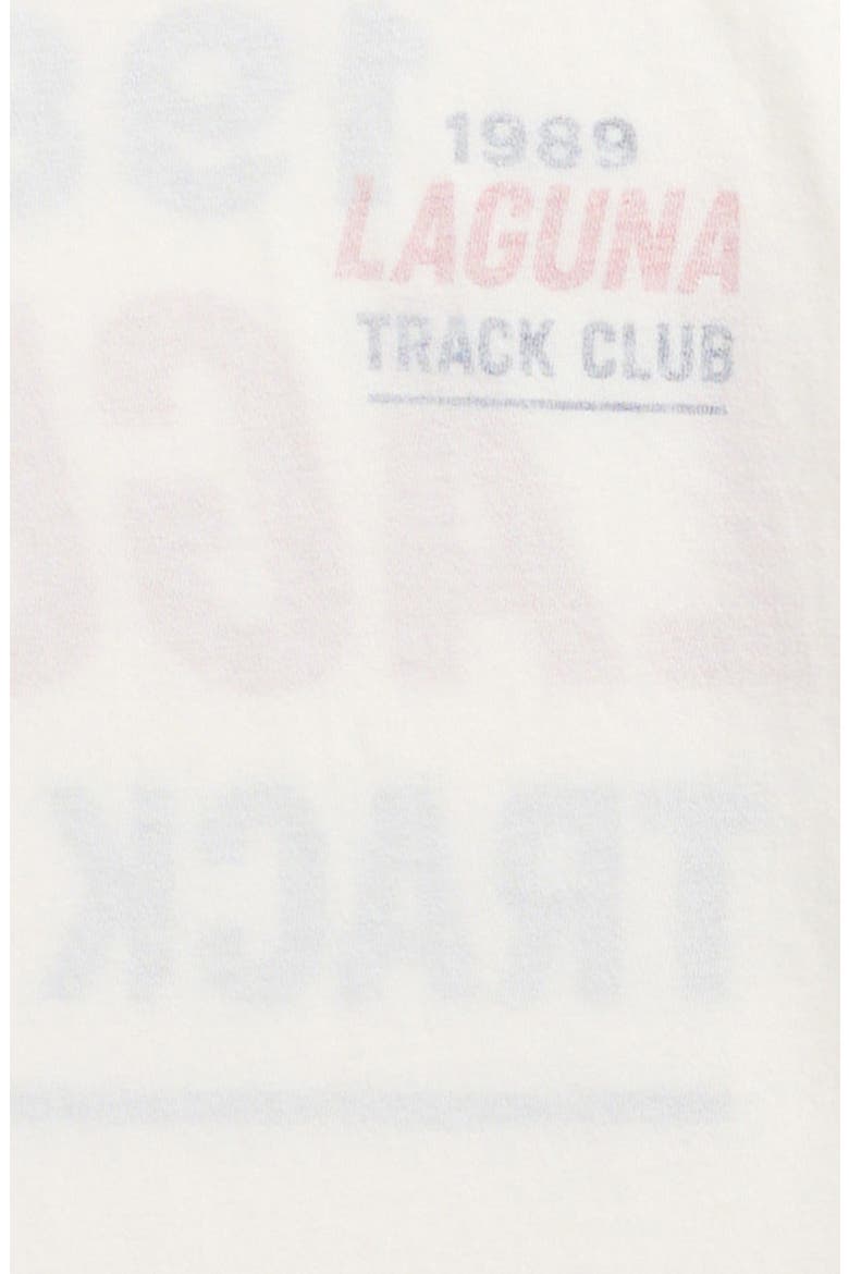 Kids' Laguna Track Club Cotton Graphic T-Shirt, Alternate, color, OFF WHITE