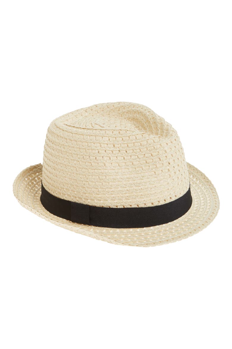 Trilby Hat, Main, color, NATURAL