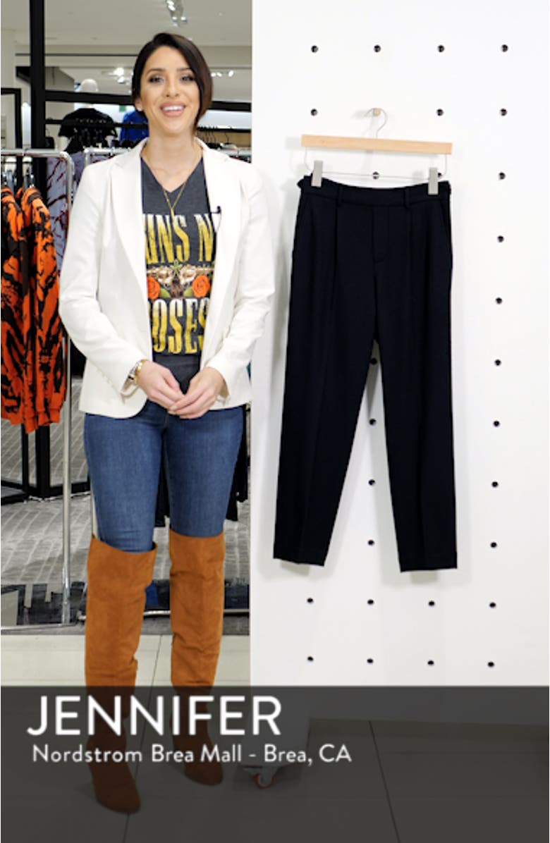 Cropped Pull-On Pants, sales video thumbnail
