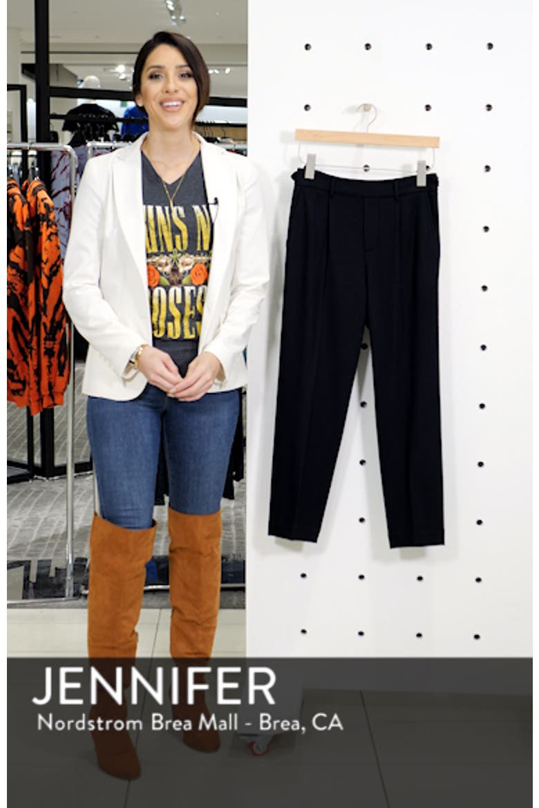 Cropped Pull-On Pants video