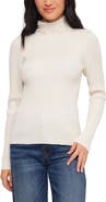 Karen Kane Pearl Embellished Turtleneck Sweater