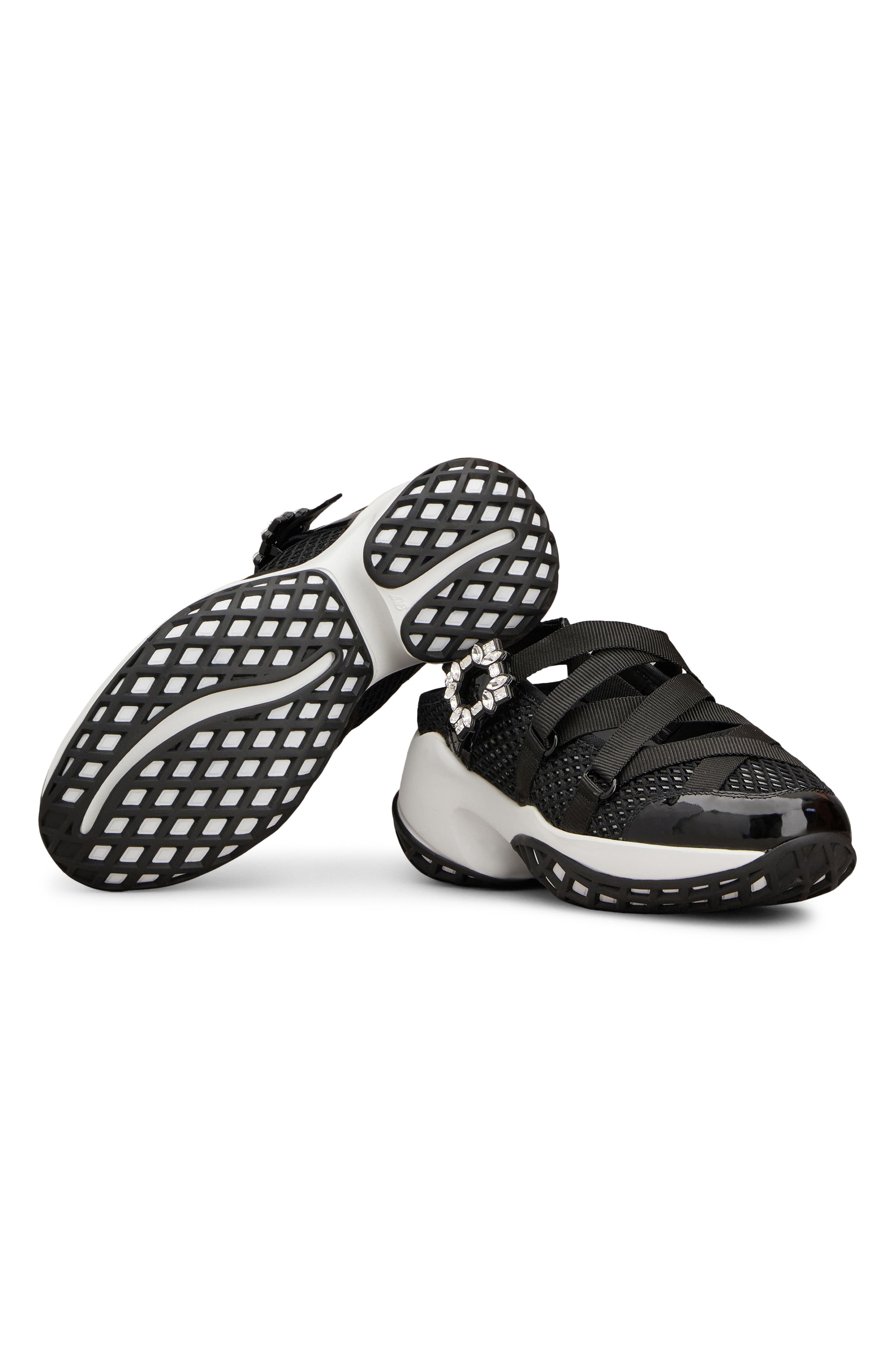 Viv' Run Ballerina Sneaker, Alternate, color, NERO/ BIANCO