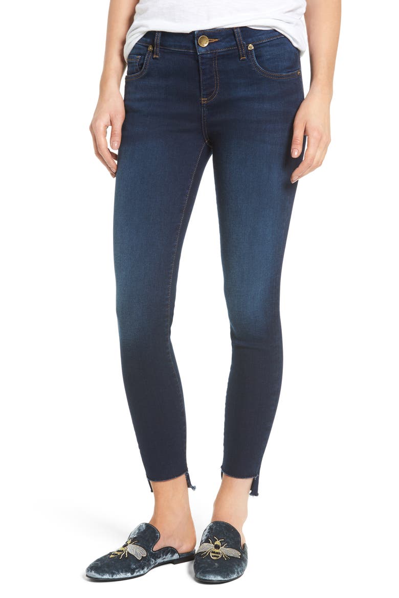 Connie Step Hem Ankle Jeans, Main, color, PACABLE