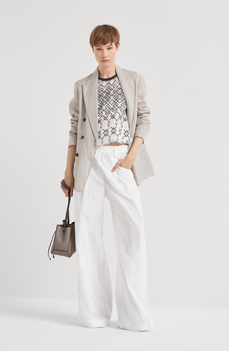 Brunello Cucinelli Top with monili, Alternate, color, 