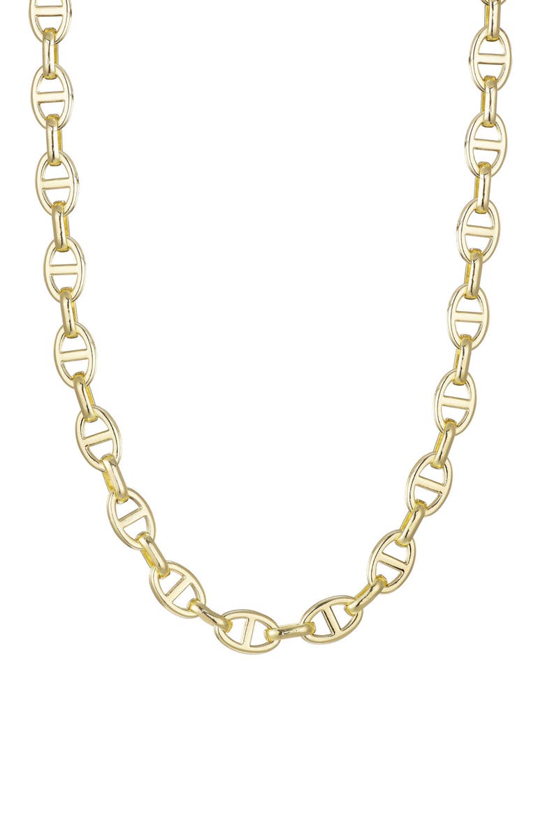 Mariner Link Chain Necklace, Main, color, GOLD