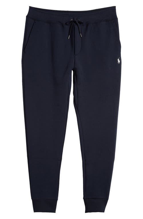 Polo Ralph Lauren Double Knit Jogger Pants In Aviator Navy
