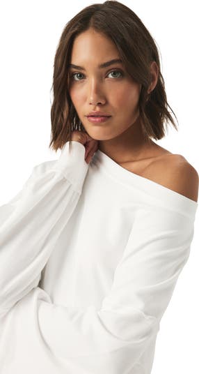 Splendid Hayden Off the Shoulder Sweatshirt Nordstromrack