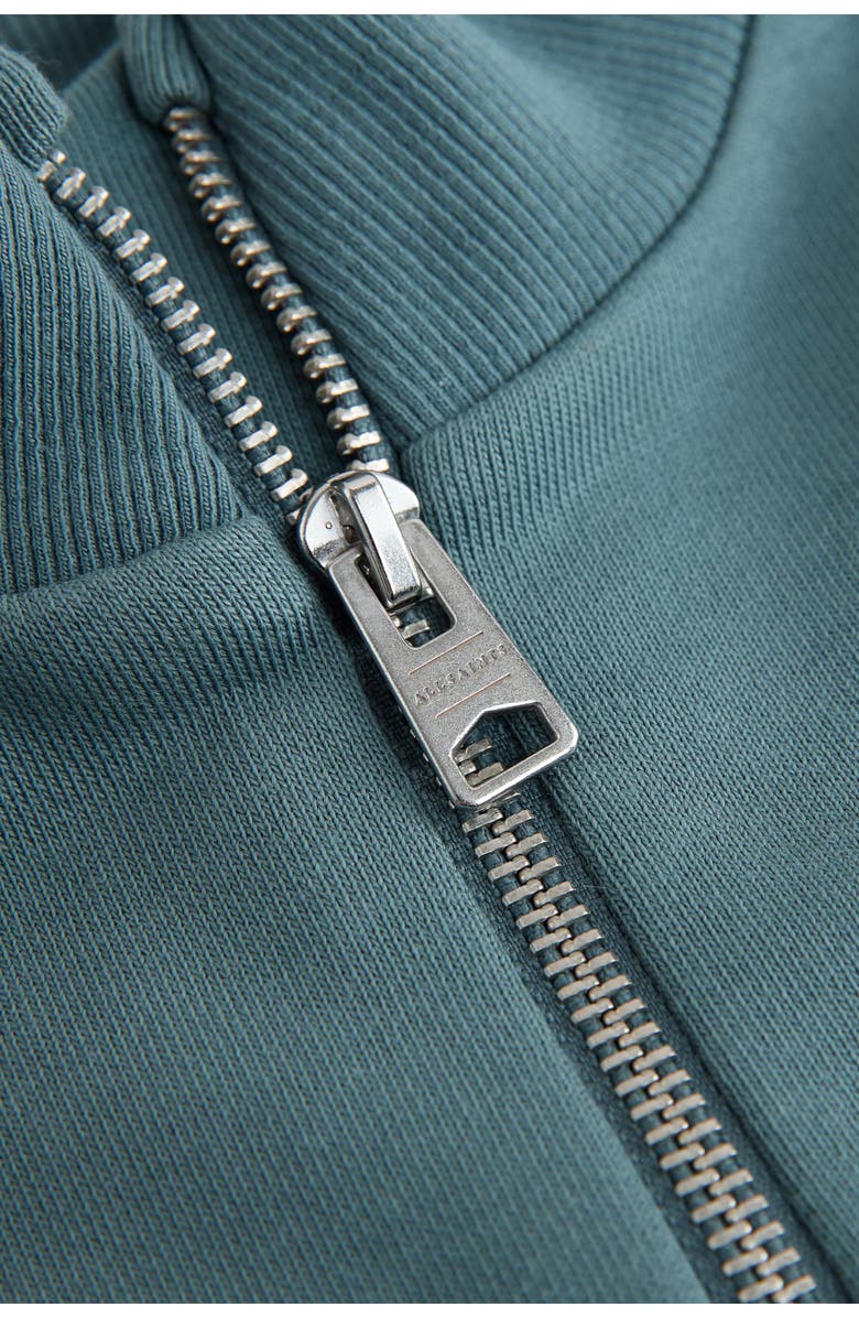 smALLSAINTS by ALLSAINTS Kids' Biggy Quarter Zip Sweatshirt, Alternate, color, Dusky Blue