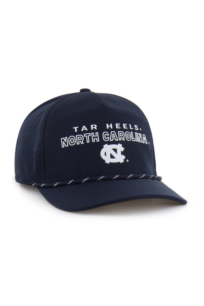 Men's '47  Navy North Carolina Tar Heels Forward Vent Hitch Rope Adjustable Hat, Alternate, color, Navy