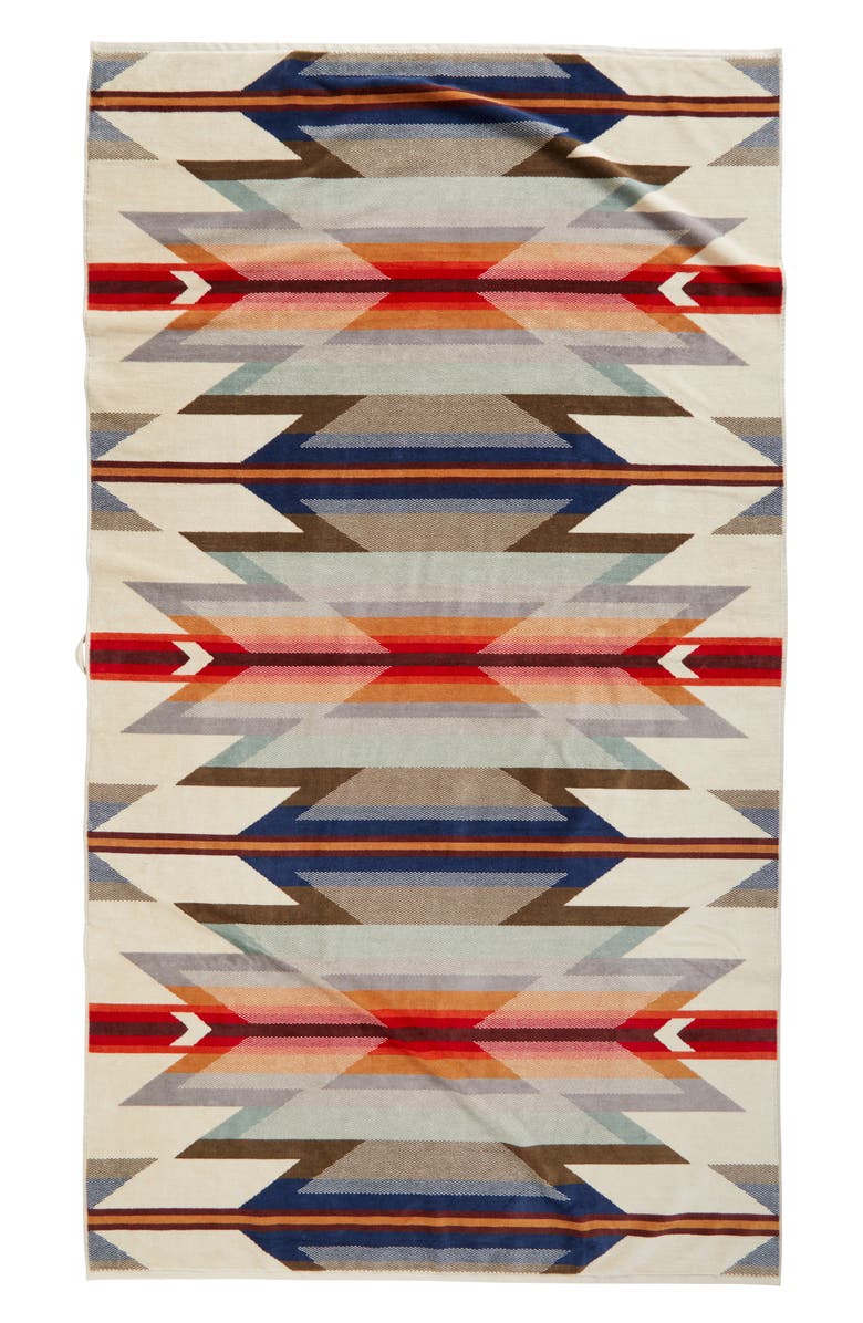 Pendleton Oversize Jacquard Towel, Main, color,
