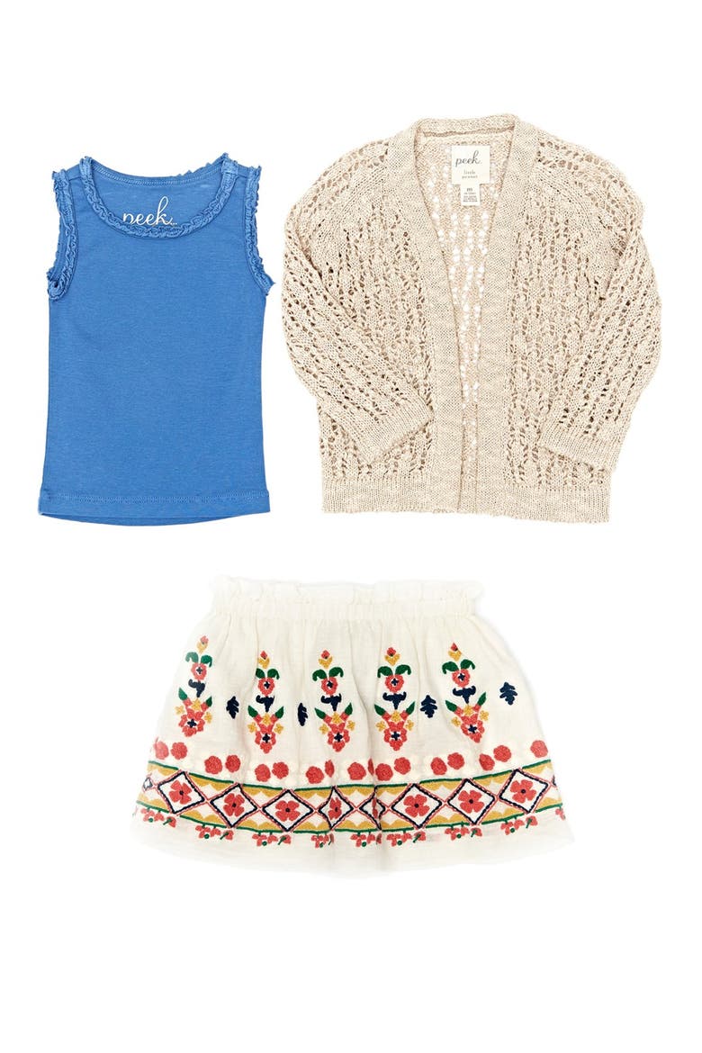Peek 'Aria' Cardigan, Main, color, NATURAL