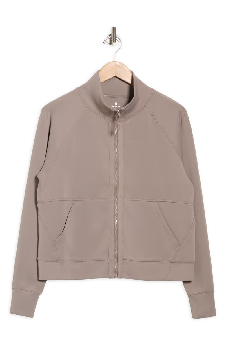 APANA Powerhouse Full Zip Sweatshirt, Alternate, color, Driftwood