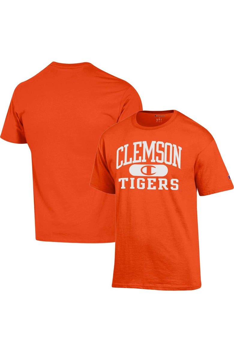 Men's Champion Orange Clemson Tigers Arch Pill T-Shirt, Main, color, Orange