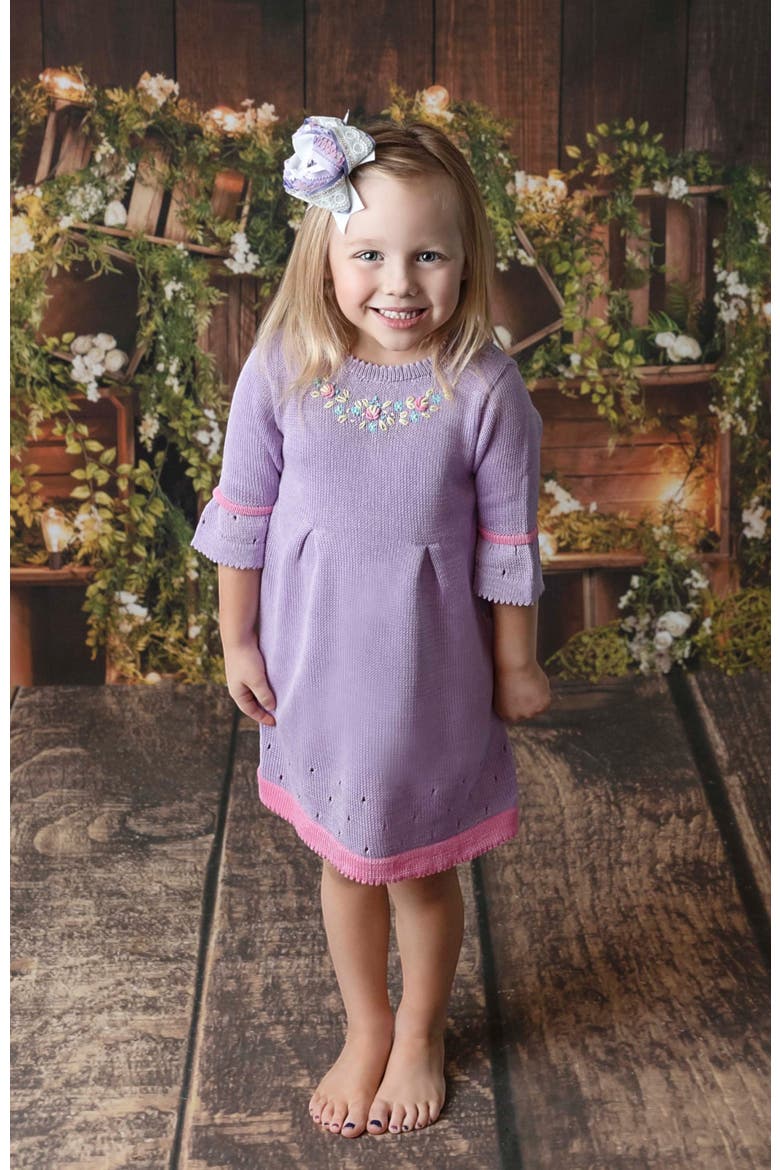Lilac Easter Dress, Alternate, color, Purple