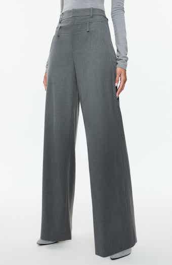 Alice + Olivia Double High Waist Trousers