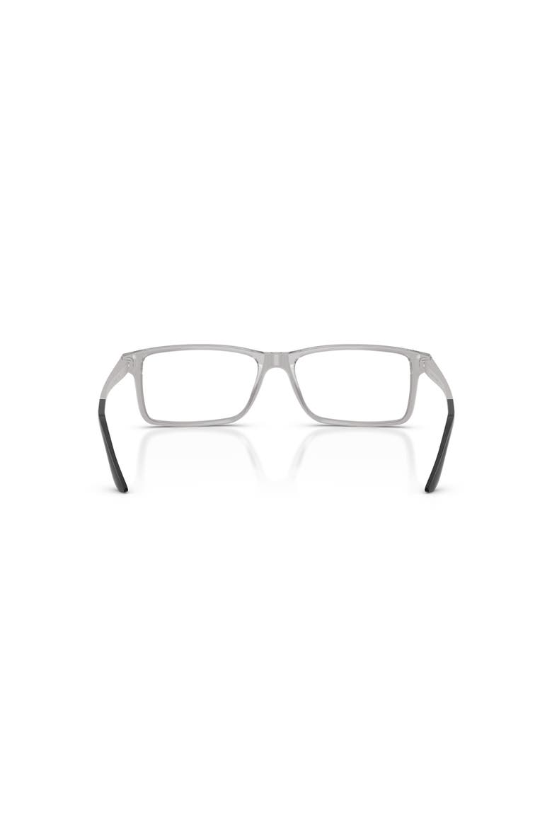 55mm Rectangle optical glasses, Alternate, color, Grey