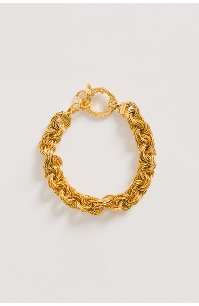 Freya Rose Sumba Circular Bracelet Gold, Alternate, color, Gold