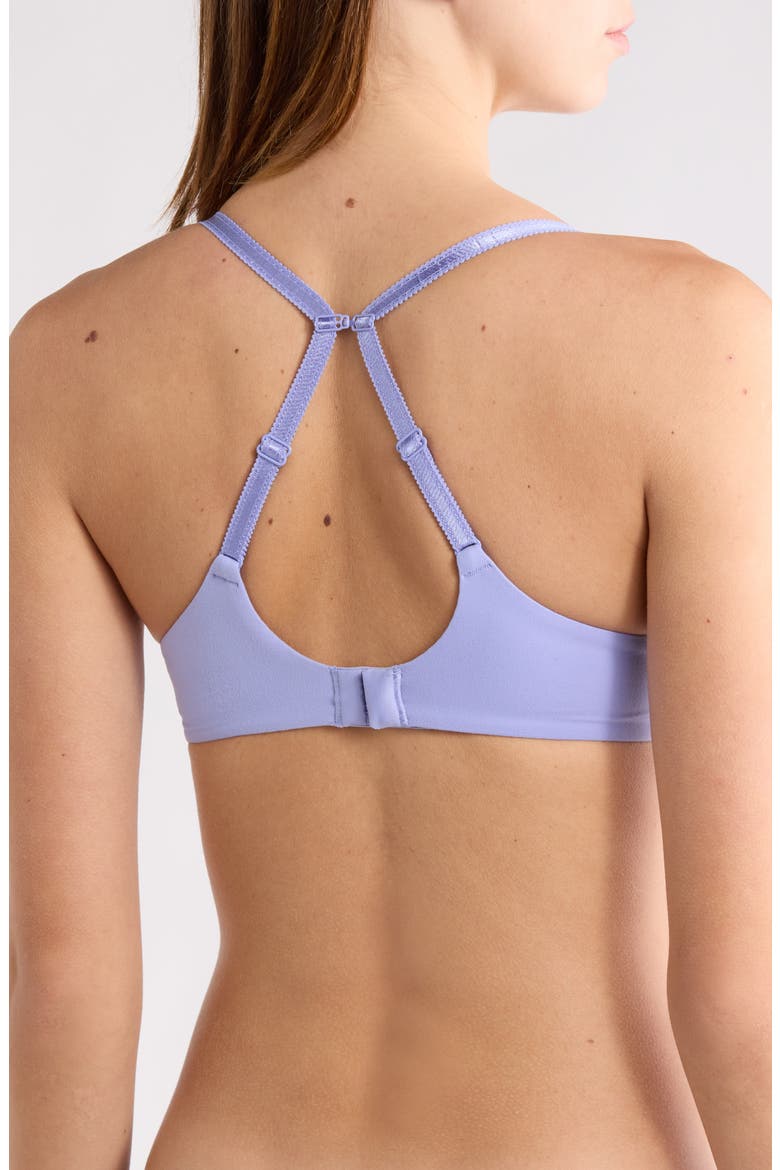 Norah Chic Plunge T-Shirt Bra, Alternate, color, THISTLE MAUVE