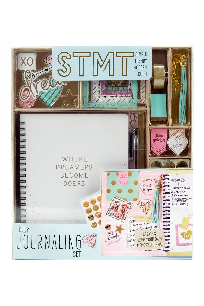 DIY Journaling Kit, Main, color, BLUE MULTI