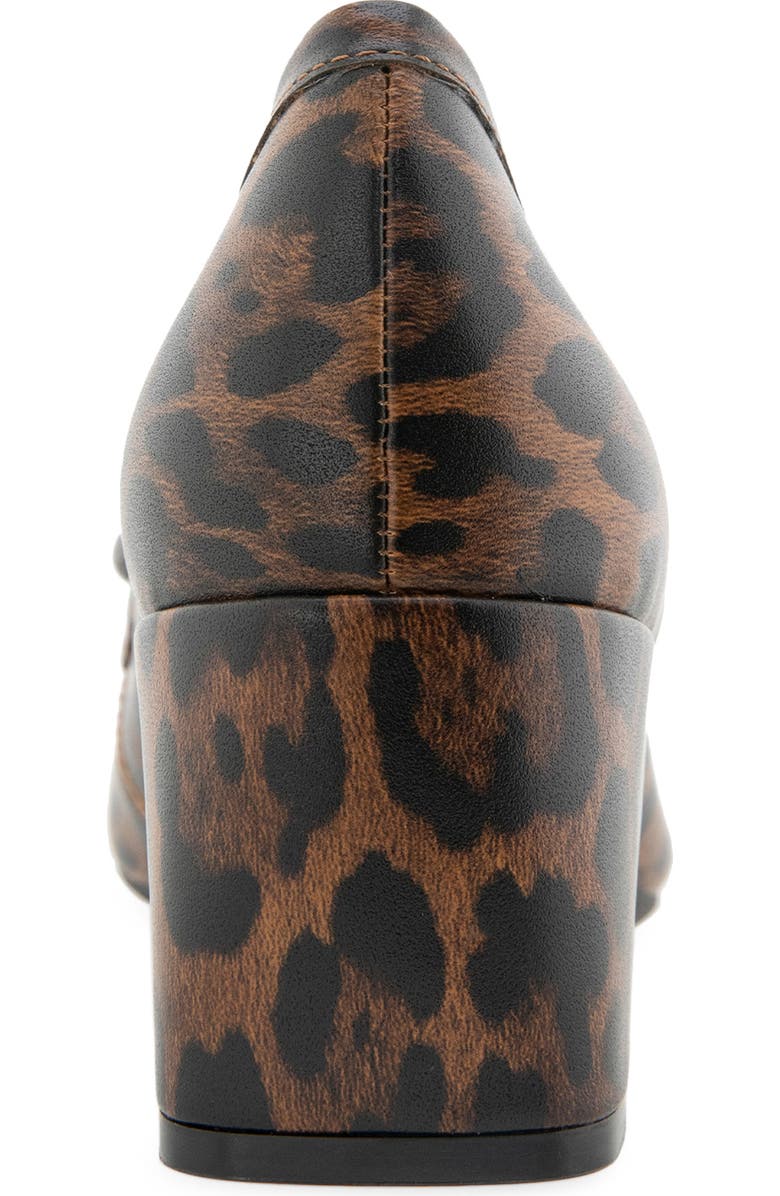 Aerosoles Izell Square Toe Pump, Alternate, color, Leopard Print Faux Leather