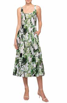 Fit & Flare Midi Sundress