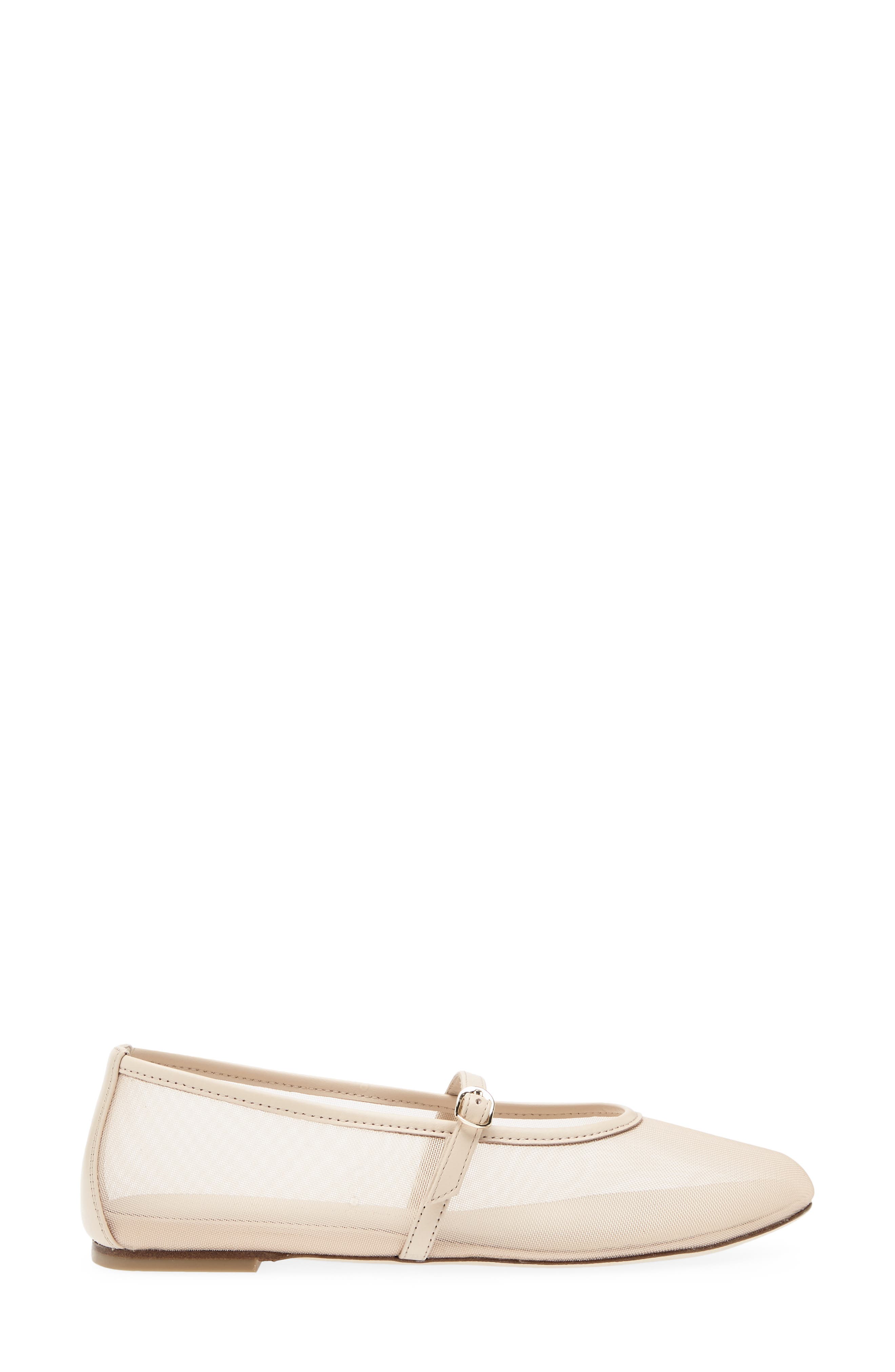 Stuart Weitzman Bareitall Mary Jane Flat, Alternate, color, Beige/Barely Beige