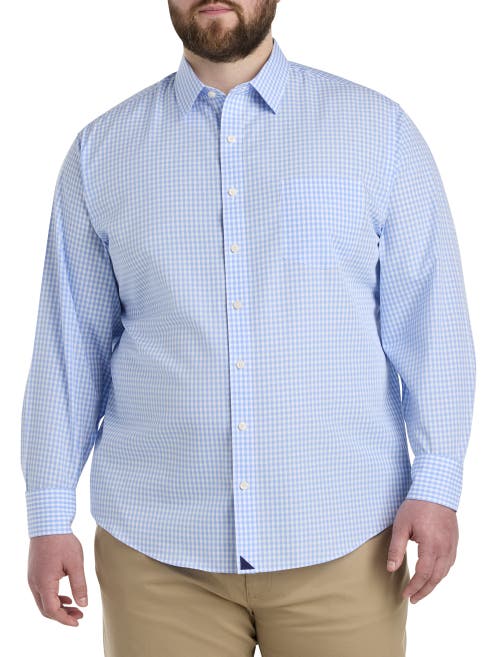 UNTUCKIT FIT BY DXL UNTUCKIT FIT BY DXL LAWRENCE GRID PATTERNED SPORT SHIRT 