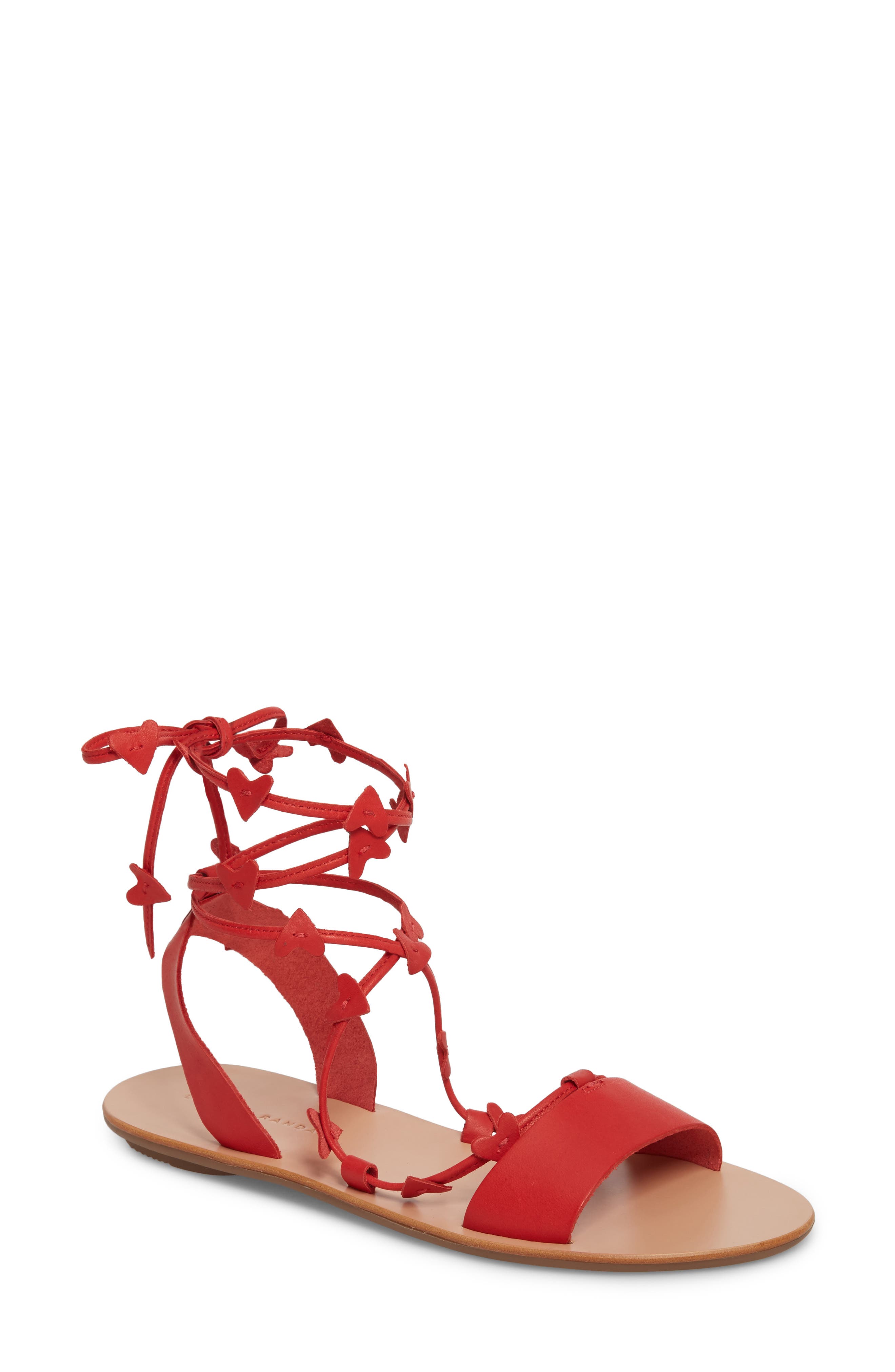 Loeffler Randall Heartla Wraparound Sandal, Main, color, 